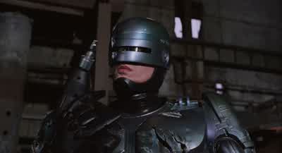 I brought you some food. - RoboCop