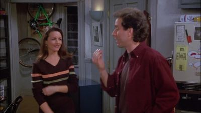 I bruised my lip I was drinking a Cel Ray - Seinfeld