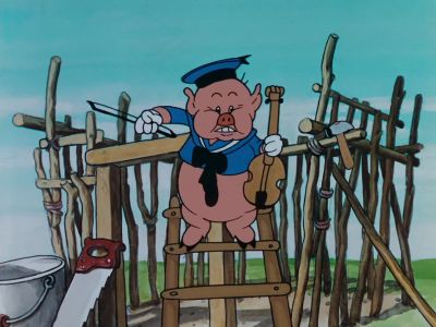 I build my house of sticks - Three Little Pigs
