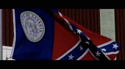 I burned the Georgia state flag - All In: The Fight for Democracy