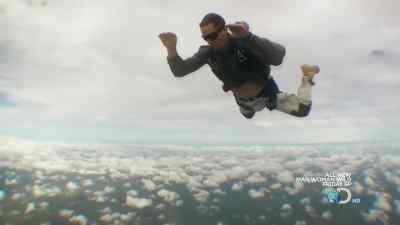 BUT EVEN WHEN I'M ACROSS, - Man vs. Wild