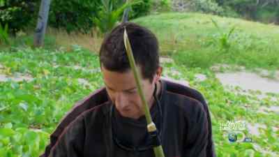 BUT THE FISH
ARE FEW AND FAR BETWEEN, - Man vs. Wild