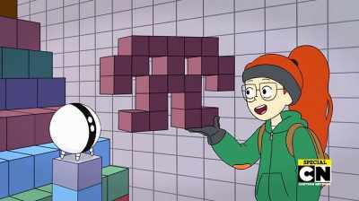 I call it "Good Guys
Poppin' Bad Guys." - Infinity Train