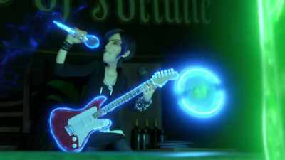 -I call it...
-[guitar chord rings] - Wizards: Tales of Arcadia