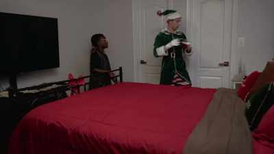 I call it
my "Merry Little Switchmas." - A Family Matters Christmas