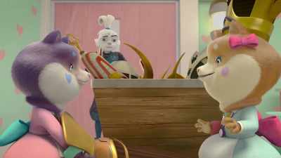 I call this one "Mr. Sparkly Hat." - Samurai Rabbit: The Usagi Chronicles