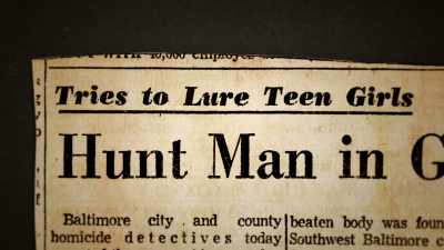 I called the police
about that newspaper article, - The Keepers