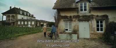 - I called you three times!
- We're coming! - Back to Burgundy