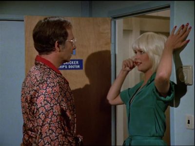 I came early because
we have a long night - The Love Boat