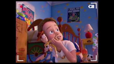 "I came as fast as I could.
Buzz, behind you!" - Toy Story 3