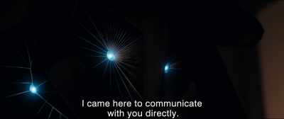 I came here to communicate
with you directly. That is all. - Shin Ultraman