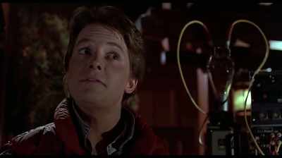 I came here in a time machine
that you inveneted. - In Search of Tomorrow