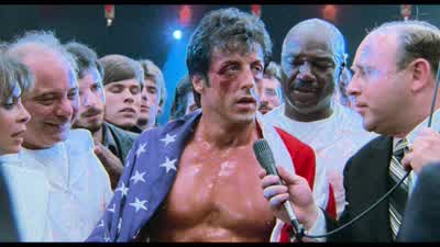 I came here tonight and I didn't know what to expect. - Rocky IV
