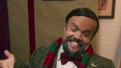 I came in here
to stall for time, - Santa Fake