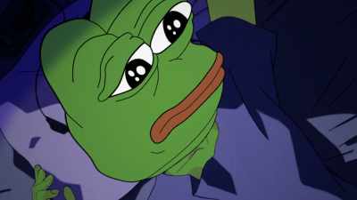 I came to Pepe
after he had gone dark. - Feels Good Man