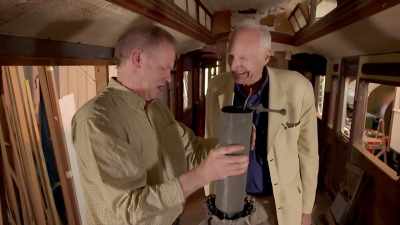 I came running down to
find this lying on the floor. - Great Rail Restorations with Peter Snow