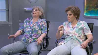 ‫I can almost see my old
‫friends.
‫Thanks for indulging me, Chad. - SNL50: The Anniversary Special