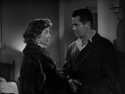 I can always go through life sideways. - The Big Heat