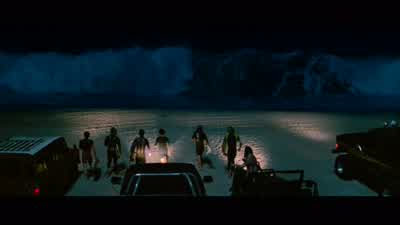 I can barely do this in broad daylight. - Point Break