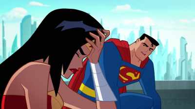 I can barely leap these
buildings in a single bound. - Justice League Action