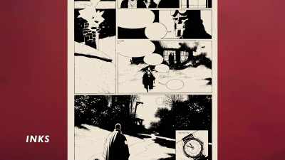 I can break in as an inker,
and that'll be my main income. - Mike Mignola: Drawing Monsters