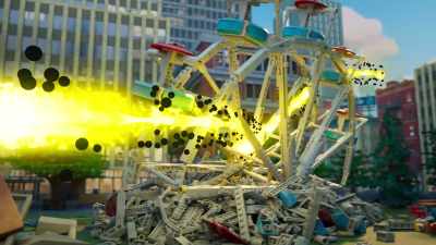 I can build anything I want with this axe. - LEGO Marvel Avengers: Mission Demolition
