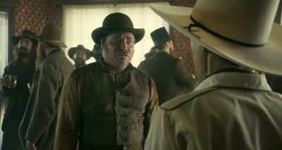 I can cut you a little slack,
grieving as you are, - The Ballad of Buster Scruggs