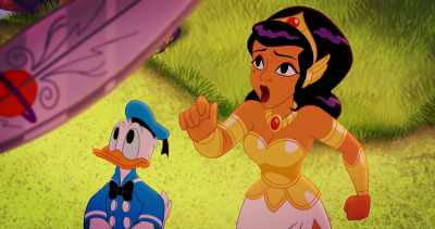 -I can do you next.
-(rasping) - Legend of the Three Caballeros