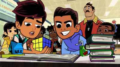 - I can do that.
- Sick! (chuckles) - Marvel's Moon Girl and Devil Dinosaur