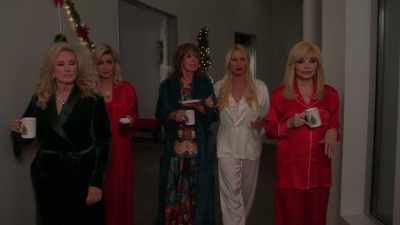 -I can feel it in my bones.
-Then take some calcium. - Ladies of the '80s: A Divas Christmas