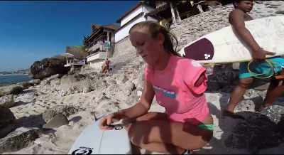 I can feel her just
like wanting to succeed - Bethany Hamilton: Unstoppable