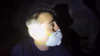 I can hear... Right now,
I can feel air coming through. - Secrets of the Underground