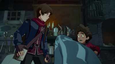 I can hear something inside,
something alive. - The Dragon Prince