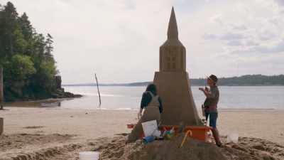 I can imagine removing the
forms after all these collapse, - Race Against The Tide