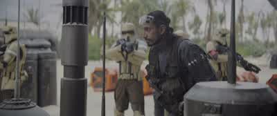 - I can... - Incoming fire! - Rogue One: A Star Wars Story