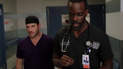 I can make better use of
your time than kibitzing - Chicago Med