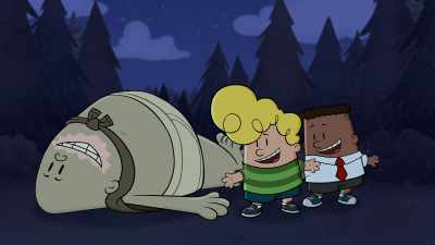I can move my spleen again! Ha-ho! - The Epic Tales of Captain Underpants