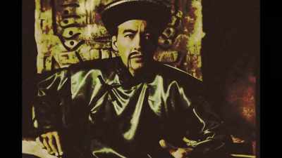 'I can only say that I
have never played Fu Manchu - The Life and Deaths of Christopher Lee