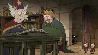 I can only use my flimflam for good.
I cannot help you get gout. - Disenchantment
