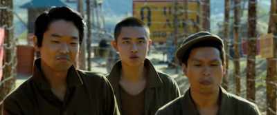 I can pound him down
like a hammer any day. - Swing Kids