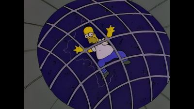 I can see everything. - The Simpsons