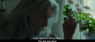 I can see him lying there.
His lips are blue. - The Most Beautiful Boy in the World
