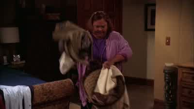 I can see the clothes hamper was a wise purchase. - Two and a Half Men