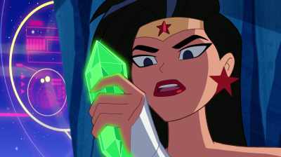 I can see the other Kryptonian
prisoners trapped inside. - Justice League Action