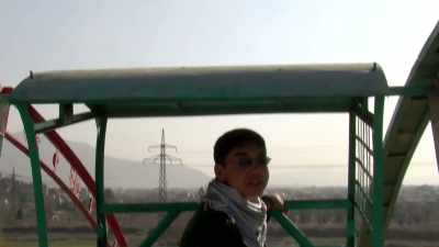 - I can see the whole Kabul.
- This is great. - Cameraperson