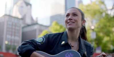 - I can sing, but I don't usually
sing when I'm out busking. - Season of Love