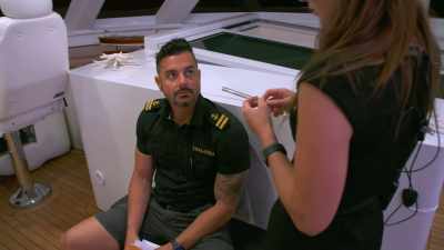 I can sit out there and
have a laugh with him, - Below Deck Down Under