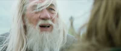 I cannot allow you before Théoden King so armed, Gandalf Greyhame. - The Lord of the Rings: The Two Towers