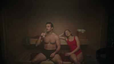 I cannot believe I'm in
a sauna with a reporter. - The Finnish Line