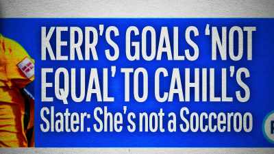 I cannot believe in this day and age - Matildas: The World at Our Feet